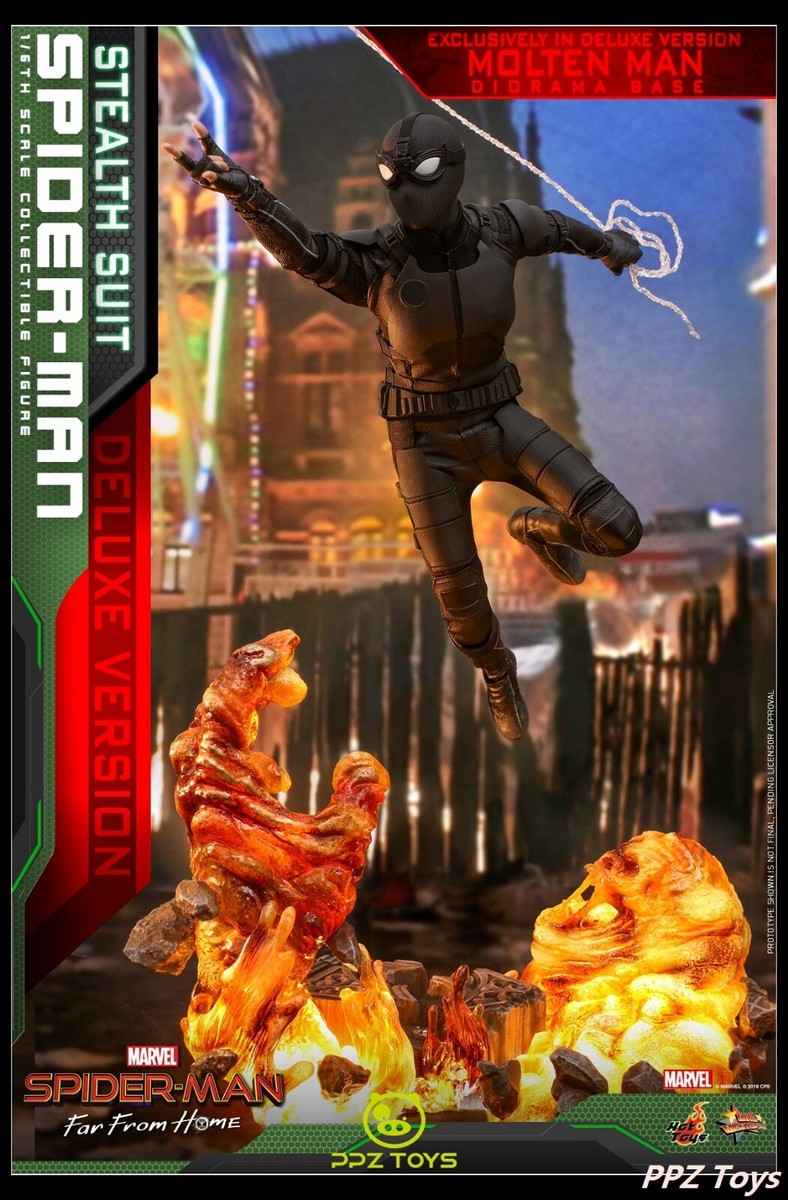 1/6 Hot Toys Marvel Spider-Man Far From Home Stealth Suit Deluxe