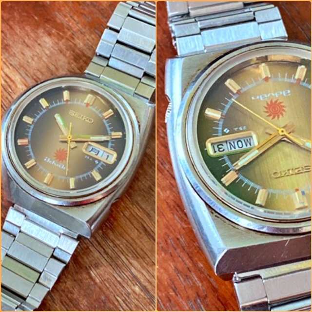 Seiko Advan 6106-7551 Vintage Overhaul Automatic Mens Watch