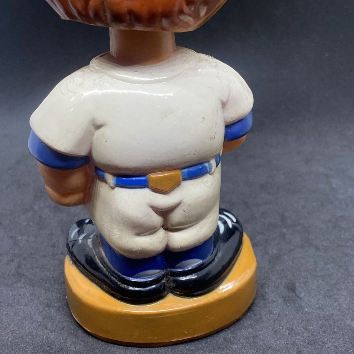 New York Mets Vintage 1960's Round Brown Base Nodder