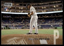 2018 Stadium Club #209 Dillon Peters  RC   Miami Marlins