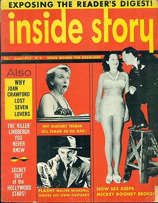 INSIDE STORY #4 expose magazine June 1955 