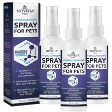 1 Hydrocortisone Spray for Dogs, Cats, Horses 3 x 120mL