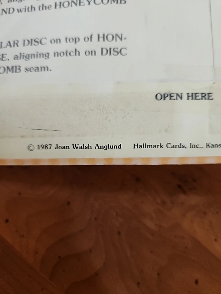 Centro de mesa de cigüeña entrega especial sello panal baby shower de colección J Anglund Foto 3 de 4