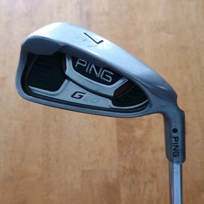 Ping G20 7 Iron Regular Flex Steel Ping CFS Shaft Black Dot!