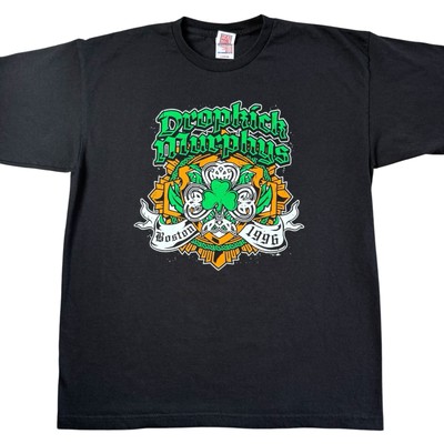 Dropkick Murphys Celtic Punk Band Tour Warrior's Code Boston 2-Sided t-shirt L