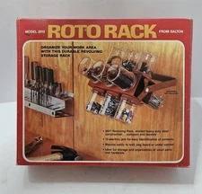 Roto Rack Storage System by Dalton Model 2012 Garage Hardware Vintage RARE!