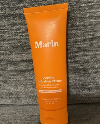 MARIN Skincare Soothing Hydration Cream 4 oz ~ Eczema Psoriasis Dry Skin Repair