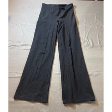 Spanx Every-Wear Wide Leg Leggings Black High Waist Flare Yoga Size XL