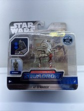 Star Wars Micro Galaxy Squadron AT-ST Raider RARE  1 of 15 000  CHASE Series 1