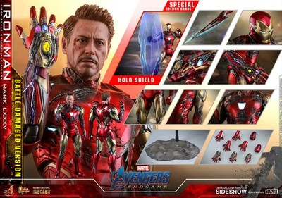 Hot Toys MMS543-D33 Avengers Endgame Battle Damaged Iron Man Mark LXXXV (85) NEW
