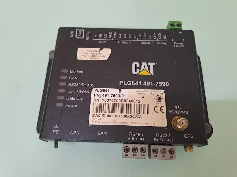 CAT PLG641 491-7590 Control Module Caterpillar 491-7590-01 - Image 3 of 4