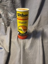 Vintage Unopened Can WILSON OPTIC PLUS TWO-TONE CHAMPIONSHIP TENNIS BALLS