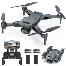 B3-PRO GPS Drone with 4K HD Camera for Adults, Brushless Motor, 2 Batteries,