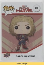2023 Upper Deck Funko Pop Marvel Infinity Saga Patina Carol Danvers #20 READ f6d