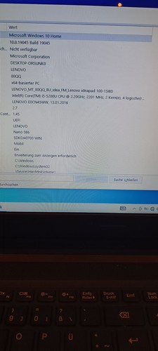 lenovo ideapad 100-15ibd - Core i5- scharnier Defekt - Notebook/ Laptop - Afbeelding 11 van 11