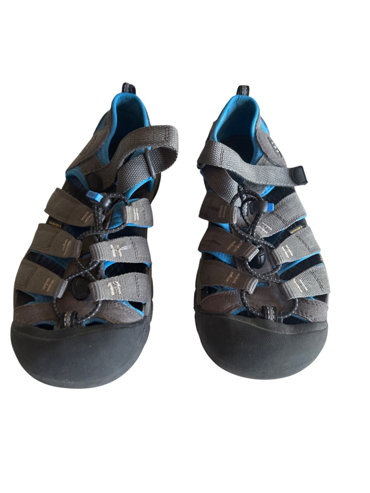 Sandali Keen Kids Newport H2 grigio blu taglia 4 US 36 EU scarpe impermeabili