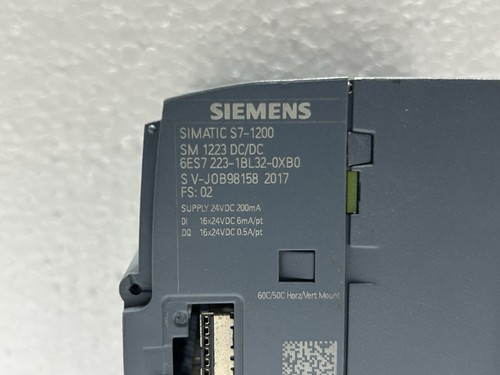 SIEMENS 6ES7223-1BL32-0XB0 DIGITAL I/O MODULE S7-1200 SERIES SIMATIC 16 DIGITAL - Bild 4 von 12