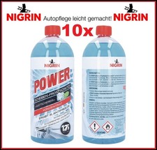 10 Stück Winter Scheiben Frostschutz Konzentrat 1L NIGRIN POWER bis -52°C