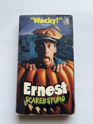 Ernest Scared Stupid VHS Jim Varney Eartha Kitt Comedy Horror Halloween