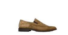 New Bruno Magli RAGING Loafer SLIP-ON Tan Brown Suede Sz 9.5 M DD544 Made Italy