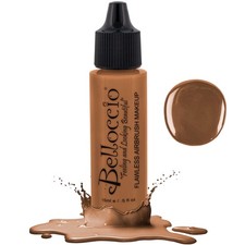 Belloccio Pro Airbrush Makeup HAZELNUT SHADE FOUNDATION Flawless Face Cosmetics