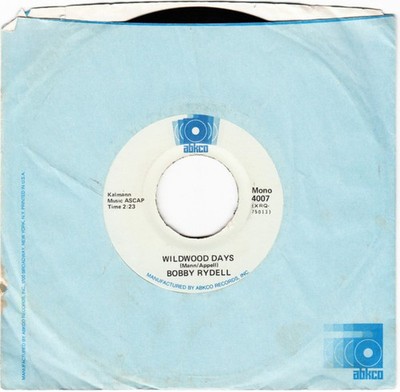 Bobby Rydell - Wildwood Days / The Cha Cha Cha (7'') (Very Good Plus (VG+)) - 358