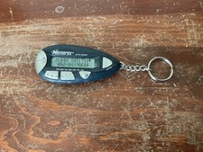 Memorex Data Bank Key Chain Model MB 130 Black  Silver Size 3"L x 1.5"W