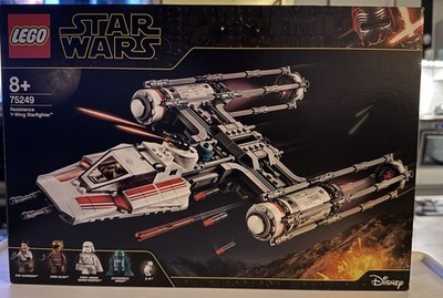 LEGO Star Wars: Resistance Y-Wing Starfighter (75249) + OBA OVP Minifiguren