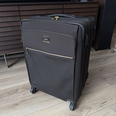 Tumi Larkin Jess Short Trip Expandable 4-Wheel Black Dark Brown Spinner 25 18 12