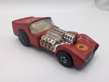 Matchbox Superfast 19b Road Dragster, Red Body, UB, "8" Labels 