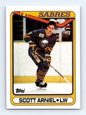 #324 1990-91 Topps Scott Arniel Buffalo Sabres