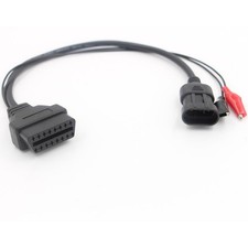 40cm 3 Pin To 16 Pin Obd2 Diagnostic Adapter Cable Tool Converter For Fiat Alfa