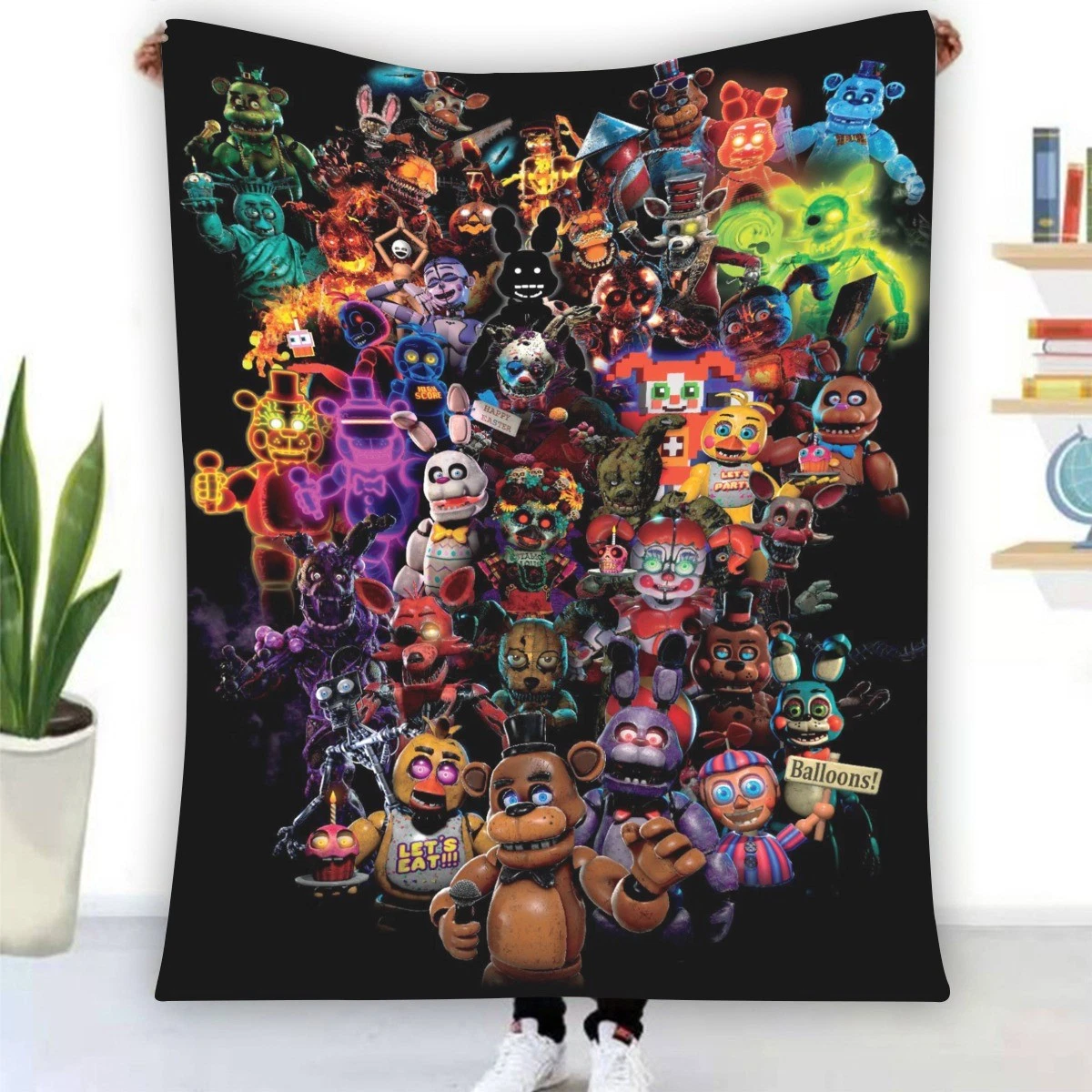 Five Nights At Freddy's Fleece Blanket