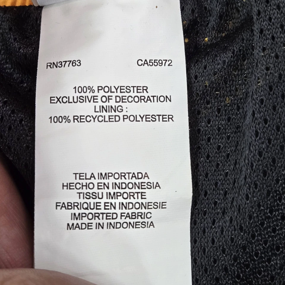 Pantalones Cortos Nike Hombres Ropa Activa XL Gris Swoosh Bordado Logo 7" Entrepierna Y2K Foto 3 de 4