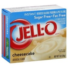 Jello Sugar Free Cheesecake Instant Pudding & Pie Filling Mix