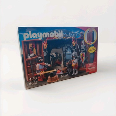 Playmobil Knights 5637: Ritter und Schmied Truhe / Box neu und versiegelt