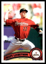 Matt Lindstrom 2011 Topps #222 Astros MLB READ FREE SHIPPING AutographDen