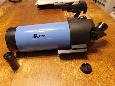 iOptron MC90 Maksutov-Cassegrain Telescope 90mm 1200mm f/13.3 OTA w/ Finder & Ey