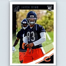 2018 Panini Donruss - Rookie Javon Wims #391 (RC) - Chicago Bears