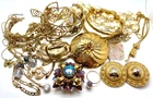 Vintage Jewelry Lot Trifari Brooch Gold Filled Krementz Bracelets Rhinestone