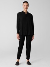 EILEEN FISHER Washable Stretch Crepe Pant new 