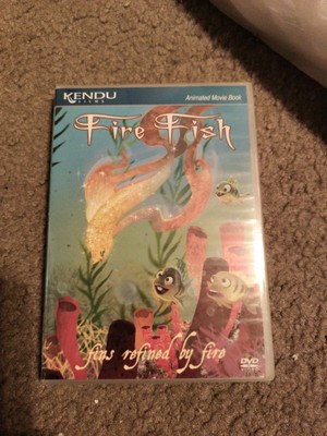FIRE FISH fins refined by fire DVD kids KENDU FILMS Animated Movie Book