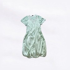 Anthony Richards Pastel Mint Green Long Midi Nightgown Plus Size Cottagecore