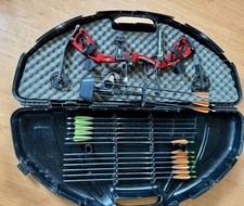 Martin Bengal Compound Bow,Hard Case, 45-70 lb, 15 - 28” arrows, sight, release,