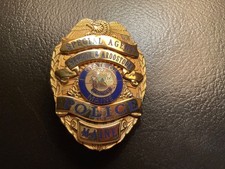 Antique Vintage Bangor & Aroostook Railroad Police Badge