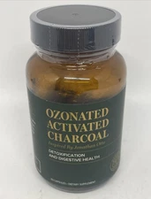 Global Healing Ozonated Activated Charcoal 60 caps **NEW SEALED** Exp 11/2026