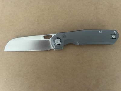 Kunwu Knives TAO Framelock Folding Knife 3.50'' Vanax Steel Blade Titanium Handle
