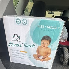 Mama Bear Gentle Touch Size 3 Disposable Diapers 16-28lbs 168 Count 0.21 per diaper