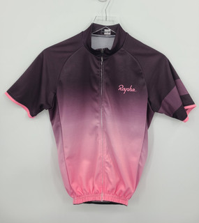 Rapha Men's Short Sleeve Core Cycling Jersey Medium Full Zip Pockets