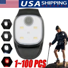 USB Rechargeable LED Lights Running Lights Light Weight Clip on Safety Lights